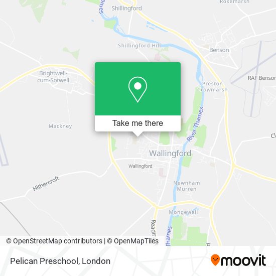 Pelican Preschool map