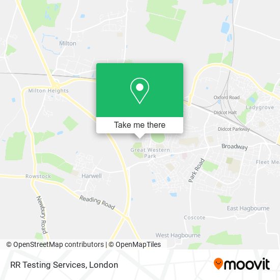 RR Testing Services map