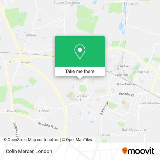 Colin Mercer map
