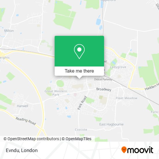 Evndu map