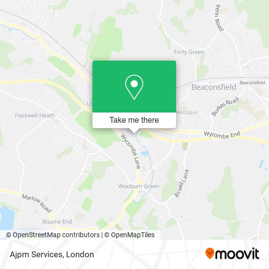 Ajpm Services map
