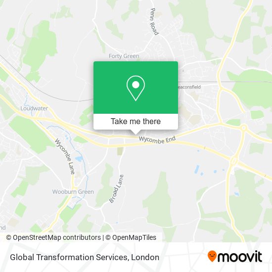 Global Transformation Services map