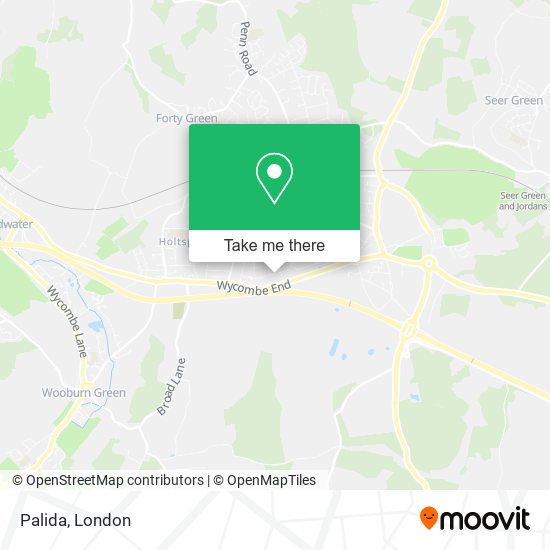 Palida map