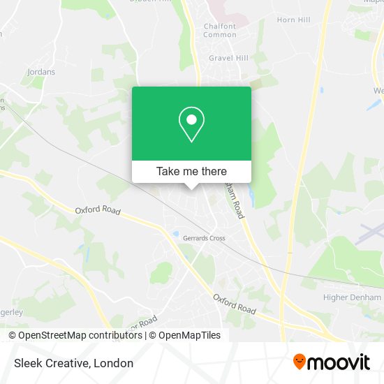Sleek Creative map