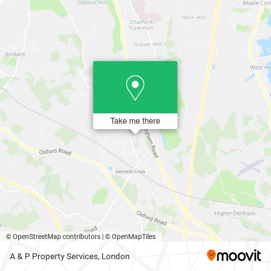 A & P Property Services map