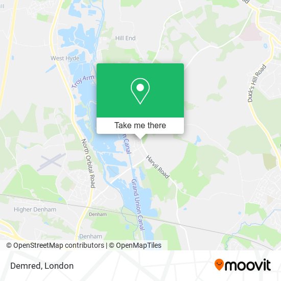 Demred map