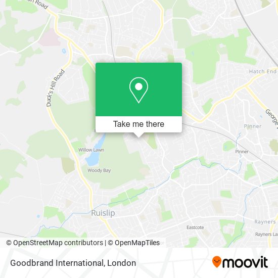 Goodbrand International map
