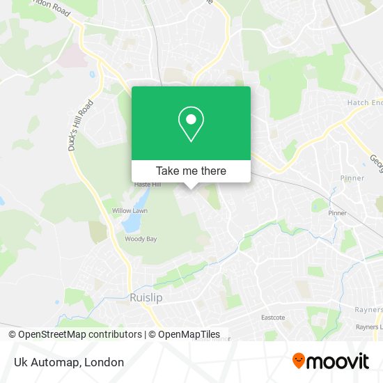 Uk Automap map
