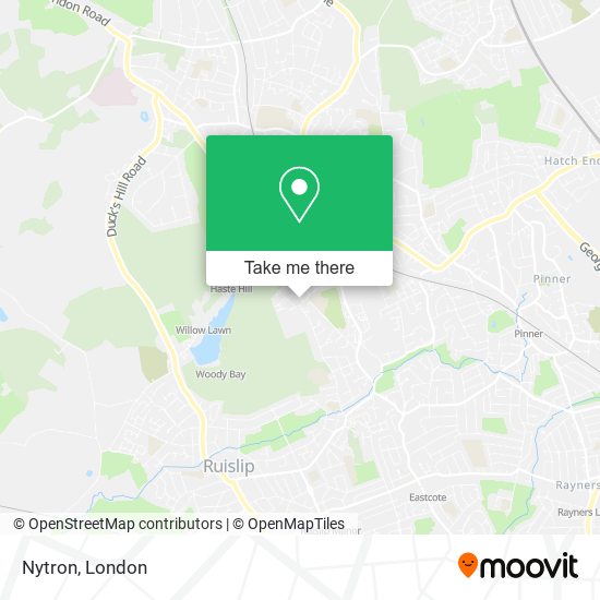 Nytron map