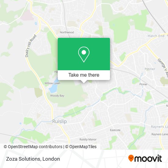 Zoza Solutions map