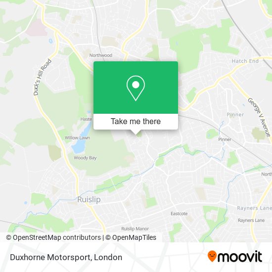 Duxhorne Motorsport map