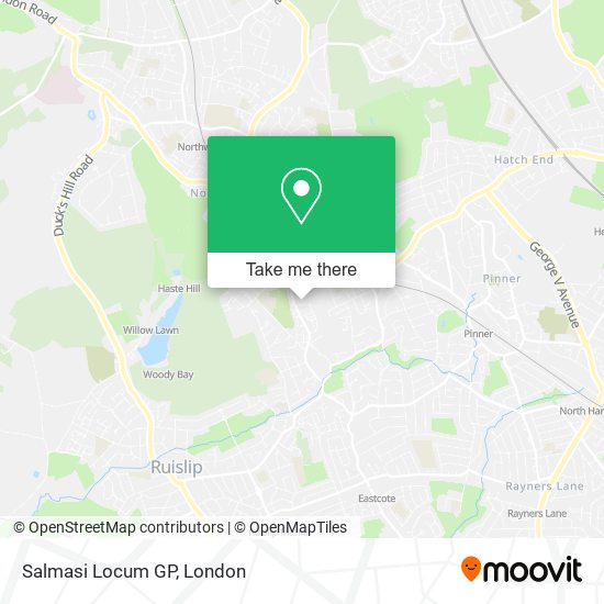 Salmasi Locum GP map