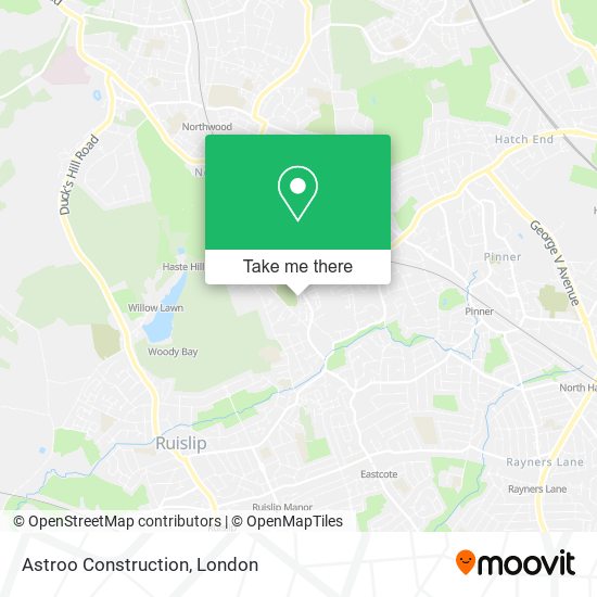 Astroo Construction map