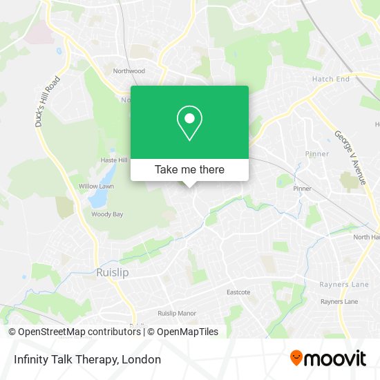 Infinity Talk Therapy map