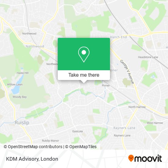 KDM Advisory map