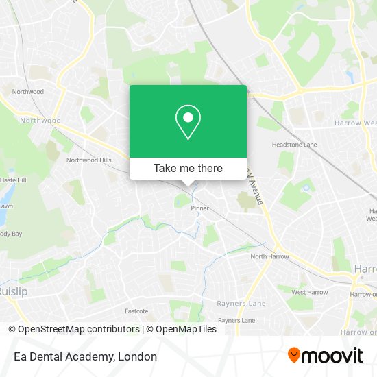 Ea Dental Academy map