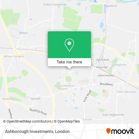 Ashborough Investments map