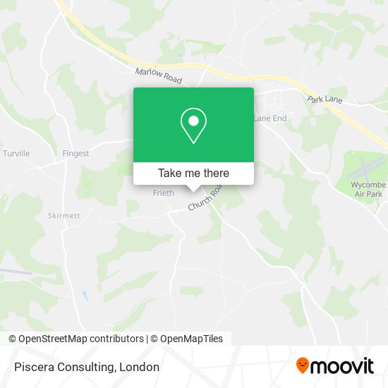 Piscera Consulting map