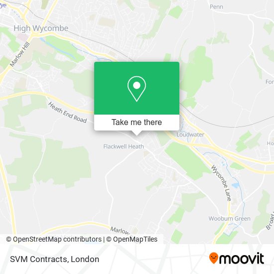 SVM Contracts map