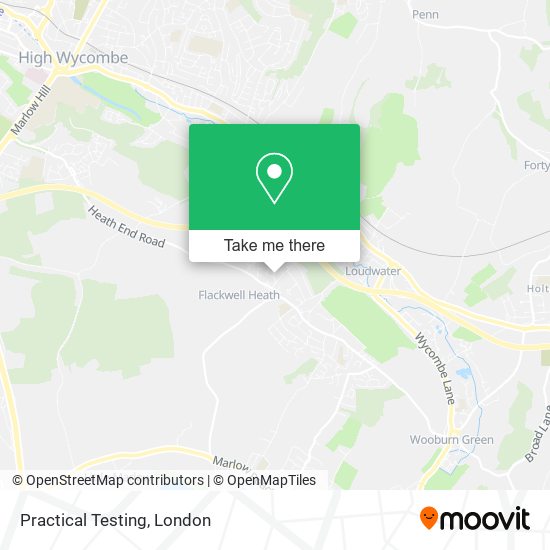 Practical Testing map