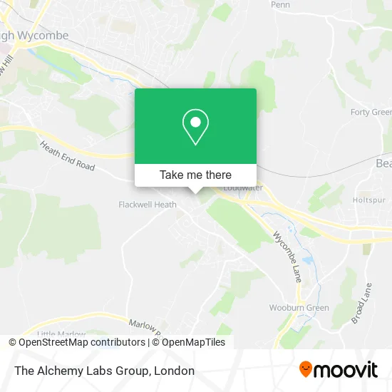 The Alchemy Labs Group map