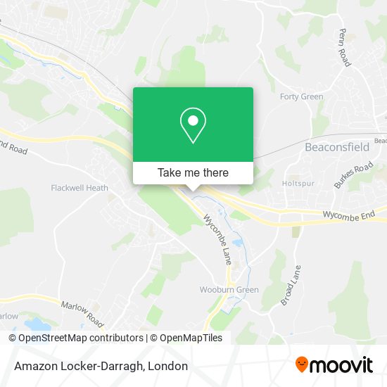 Amazon Locker-Darragh map