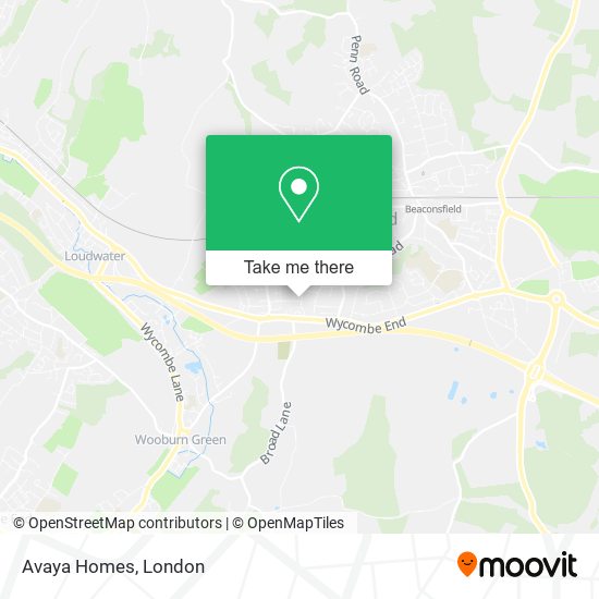 Avaya Homes map