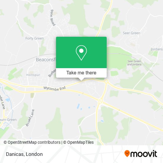 Danicas map