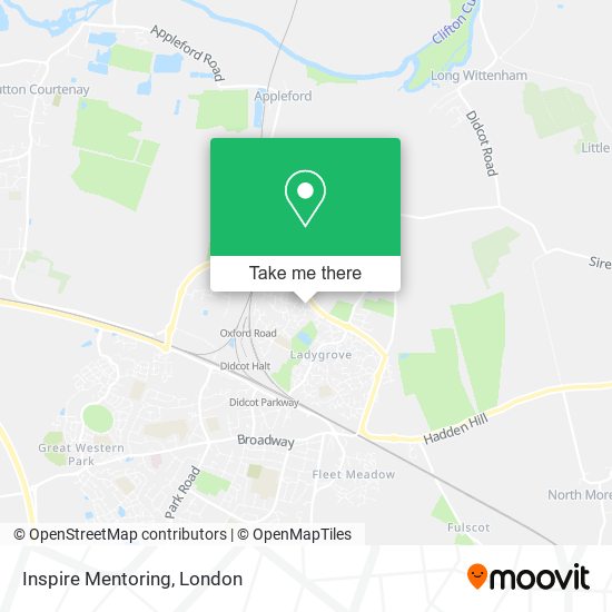 Inspire Mentoring map