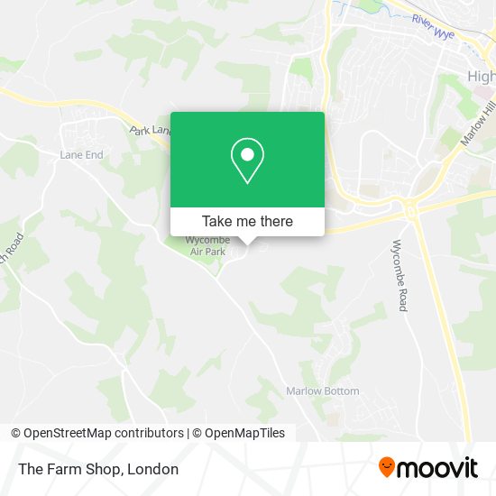 The Farm Shop map