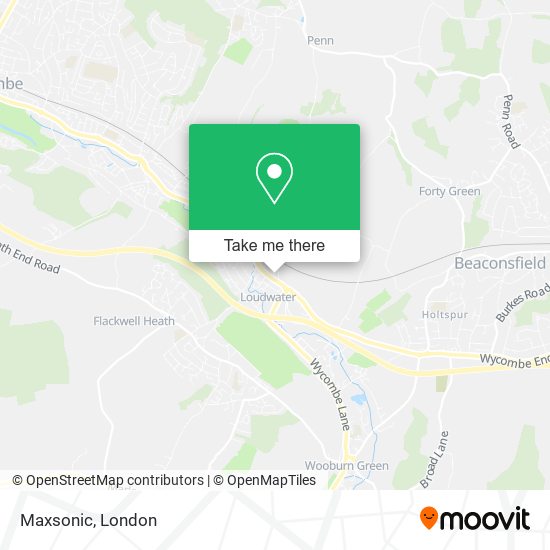 Maxsonic map