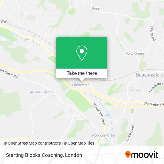 Starting Blocks Coaching map