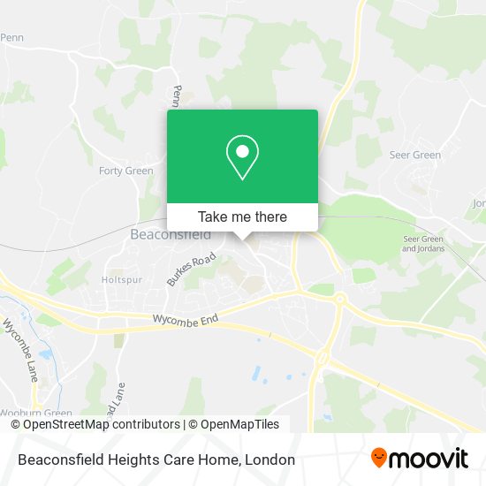 Beaconsfield Heights Care Home map
