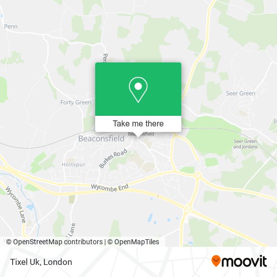 Tixel Uk map