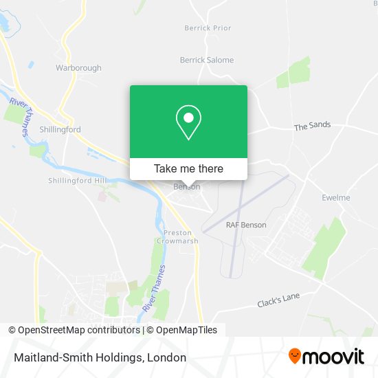 Maitland-Smith Holdings map