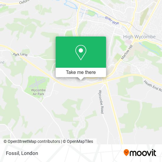 Fossil map