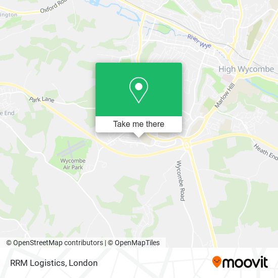 RRM Logistics map