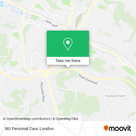 NU Personal Care map