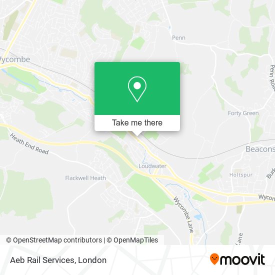 Aeb Rail Services map