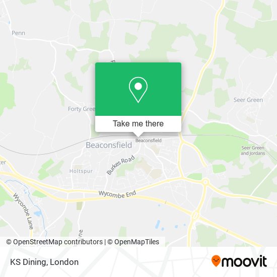 KS Dining map