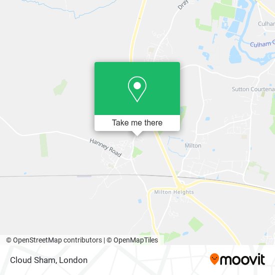 Cloud Sham map