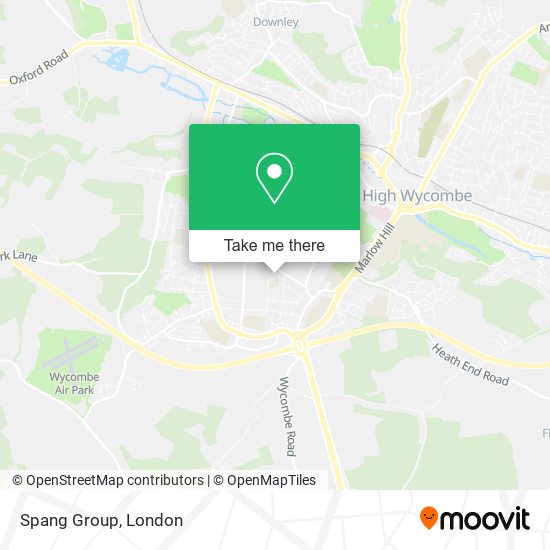 Spang Group map