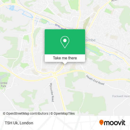 TSH Uk map