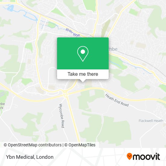 Ybn Medical map