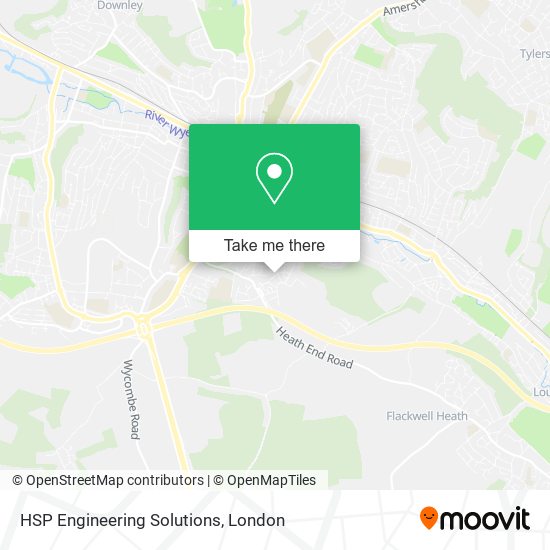 HSP Engineering Solutions map