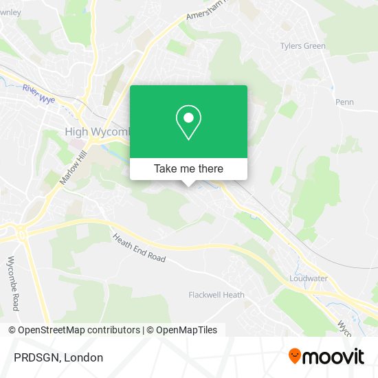 PRDSGN map