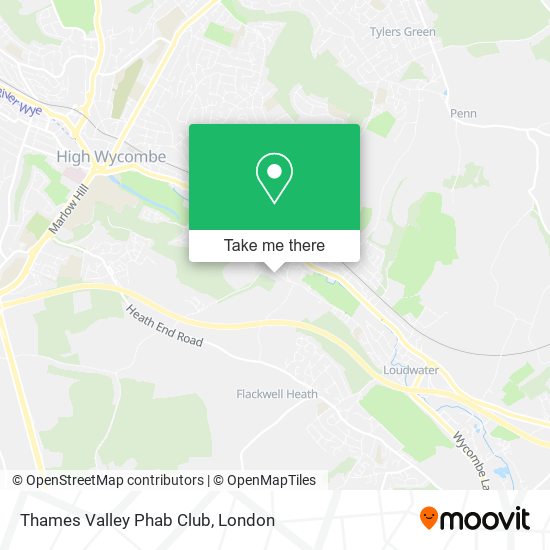 Thames Valley Phab Club map