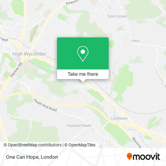 One Can Hope map