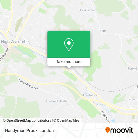 Handyman Prouk map