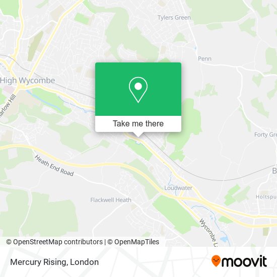 Mercury Rising map